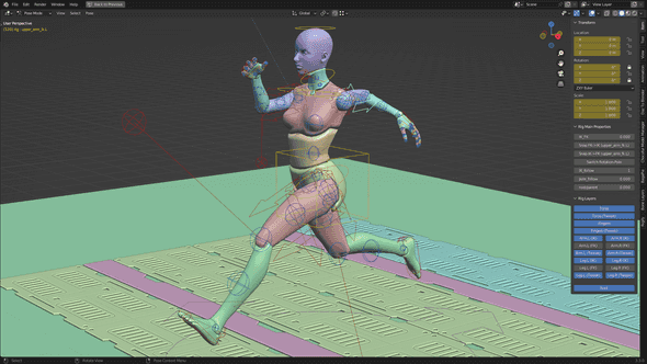 messie-ness-running-pose-blender-view3d-editor.png